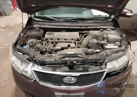 2010 Kia Forte Ex из США, поврежденный, VIN KNAFU4A26A5855308